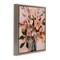 Stupell Industries Blush Abstract Bouquet Framed Floater Canvas Wall Art Design by Sasha